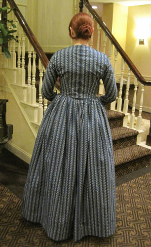 Finished ensemble, back view