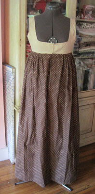 Bodiced Skirt, Front