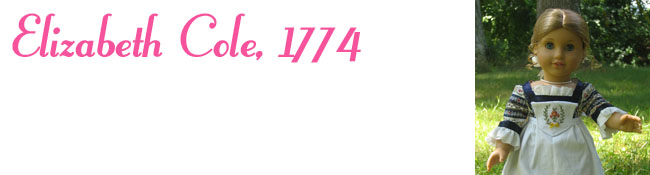 Elizabeth Cole, 1774