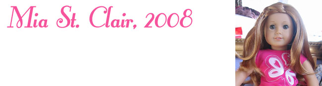 Mia St. Clair, 2008