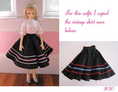 1950s Skirt & Blouse, 2010