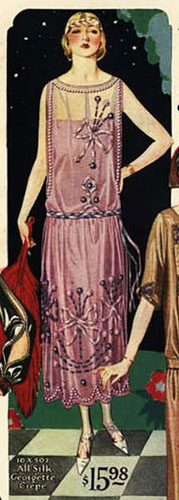 1920s National Suit & Cloak, inspiration for the 1920s dress